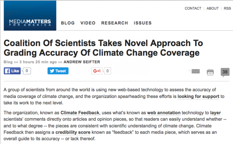 Coalition Of Scientists Takes Novel Approach To Grading Accuracy Of ...